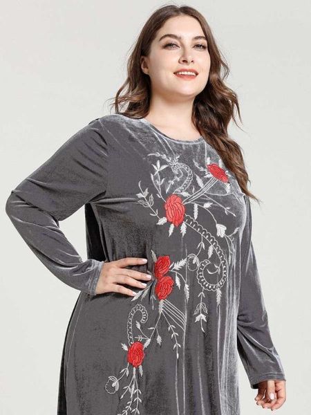 

2020 elegant turkish islamic fashion muslim hijab vestido for ladies, Red