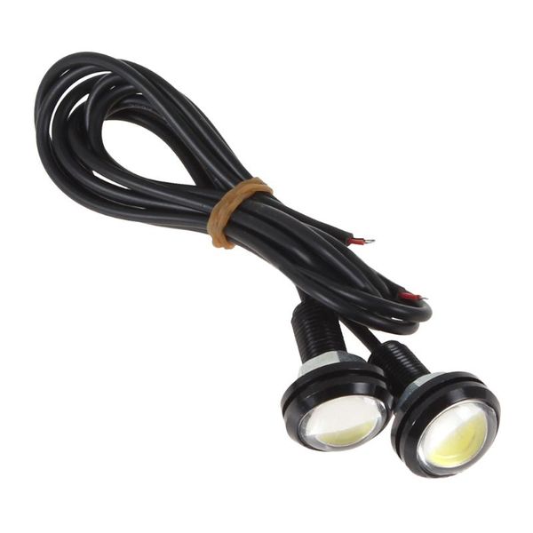

2x white dc12v 9w eagle eye led daytime running drl backup light car lamp