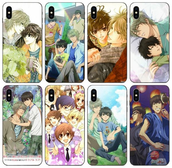 

[tongtrade] super lovers japan anime case for iphone 11 pro max x xs 8 7 6s 6 5s galaxy s3 s4 s5 mini huawei y5 prime htc u11 silicone case