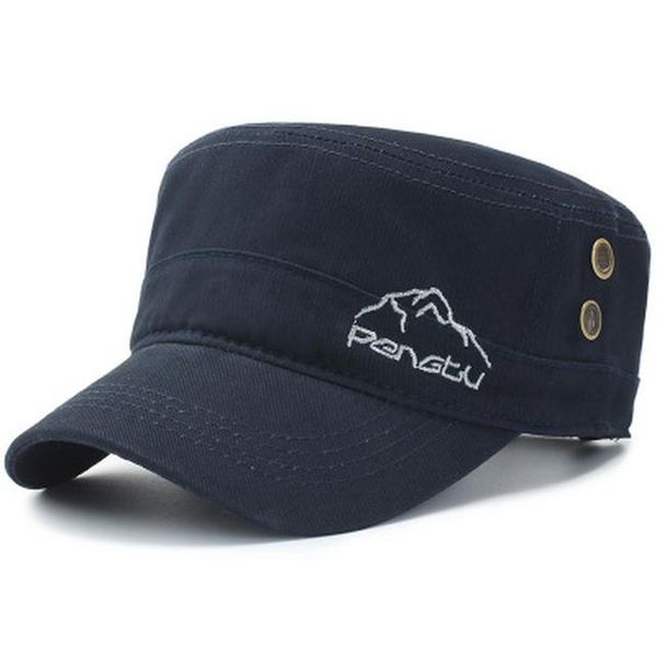 

2020 новой осень и зима открытого отдыха flat cap военный cap мужчины's tide молодежь средних лет корейского зима бейсболка кто vsplz, Black;white