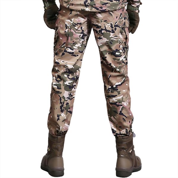 

new winter men's outdoor sports windproof pants hiking pants outdoor trousers camping hiking climbing fishing mountain, Black;green