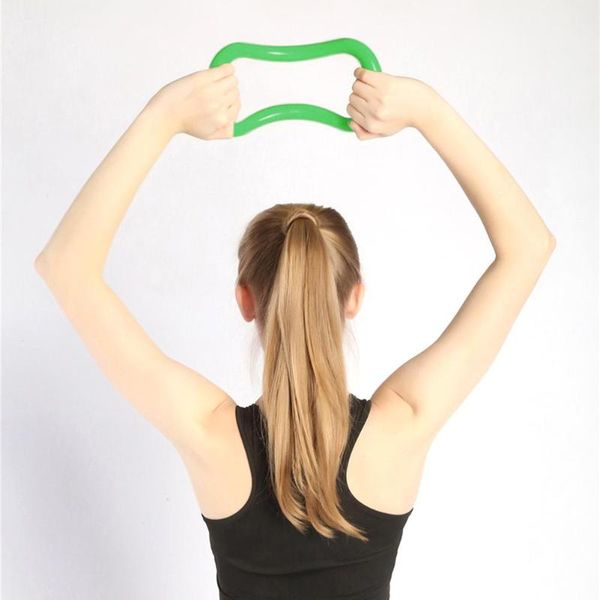 

yoga circle stretch ring fascia massage workout pilates ring bodybuilding