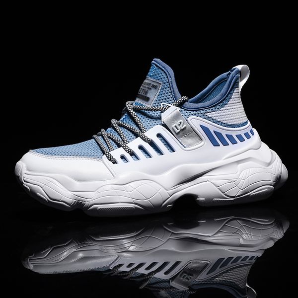 

times new roman fashion summer mens sneakers breathable casual men shoes male shoes tenis masculino mans footwwear 38-45, Black