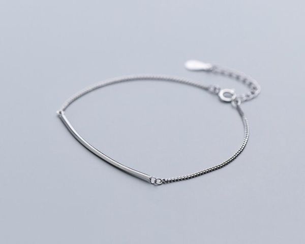 

1pc 100% реальный. стерлингового серебра 925 пробы изысканные ювелирные изделия прямой счастливый бар ножной браслет браслет женский gtls880, Red;blue