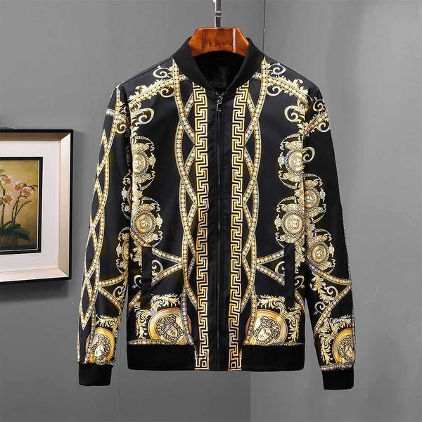 

mens versace mens дизайнер новый бренд новых людей конструктора жакеты куртки медоносной пчелы печати harajuku хип-хоп ветровка медузы бейсб, Black;brown