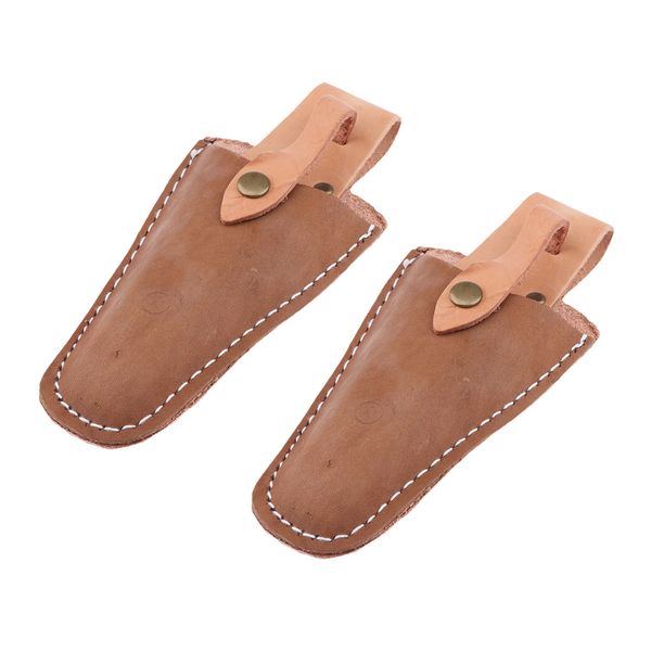 

pack of 2 professional garden pruning shear pouch bag holder waist belts