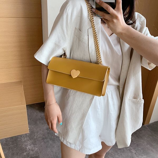 

2020 новых женщин плечо мешок иностранных стиль сумка женская мода плечо диагональный крест цепи сумки