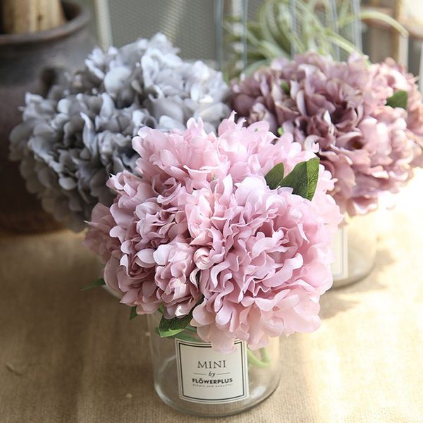 Faux Bouquet Fleur De Soie Mariage Décoration De La Maison