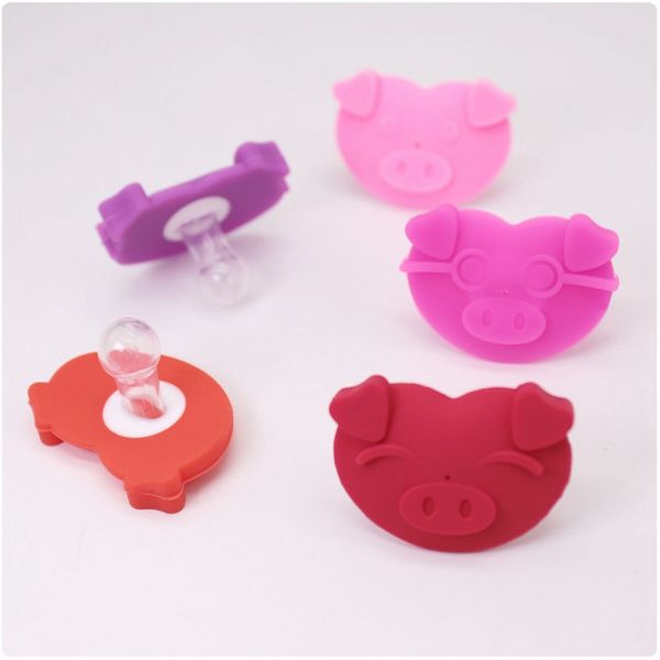 

newborn casual pacifier baby mouth silicone cute strengthen able infants soother to lip baby gums pacifiers