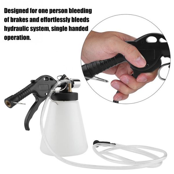 

car brake bleeder bleeding fluid change kit air pneumatic garage vacuum tool set 90-120psi car accessories brake fluid change