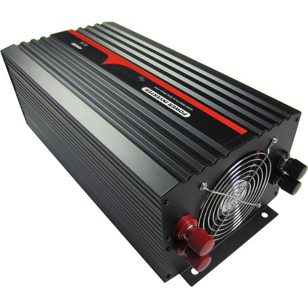 Inverter a onda sinusoidale pura monofase 4000VA/4000W/4KW 12V 24V 48V DC a 100~120VAC, uscita 220~240VAC Frequenza industriale