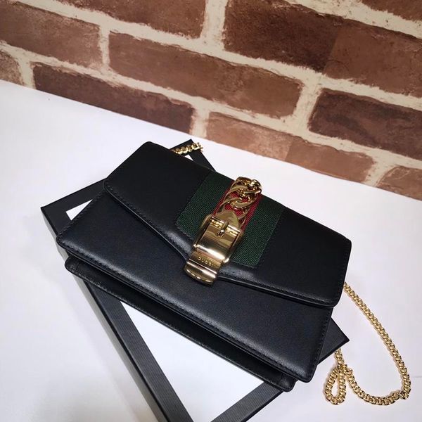 

women reusable handbags bag new pattern portable small square package messenger badge chain packet crossbody purses sling 16.5*10.5*3.5cm002