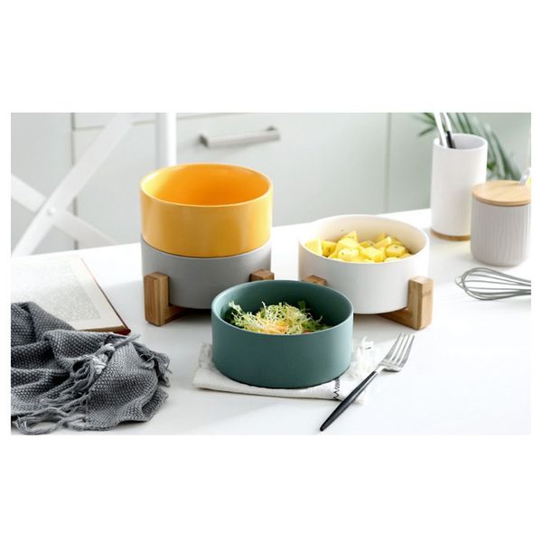 

salad bowl noodles bowls with wooden tray fresh color container fruit bowl