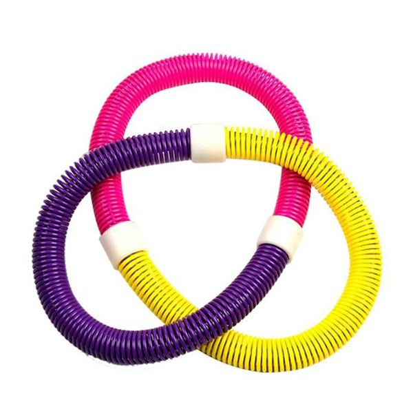 

women circle loops yoga waist exercise slimming hoops massage sport gymnastics ring hard tube reduce weight fitness equipment