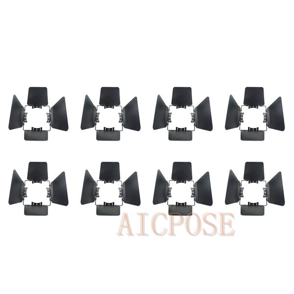 

8pc lot led par barn door high power aluminium ca e tage lighting the barn door u e for 100w cob led par light