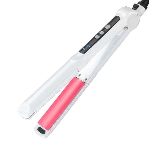 

km-1878 3-in-1 corn clip curlers hair straightener hair curler