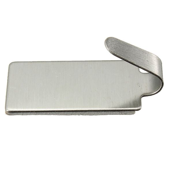 

6pcs stainless steel self adhesive stick wall hook hanger holder