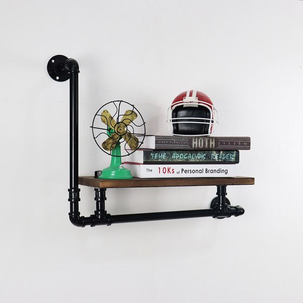 

diy industrial retro wall mount iron pipe shelf bookcases iron steel pipe shelf bookshelf hanging racks