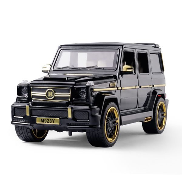 

g65 suv 1:24 alloy pull back model car model toy sound light pull back die-cast vehicles play decoration