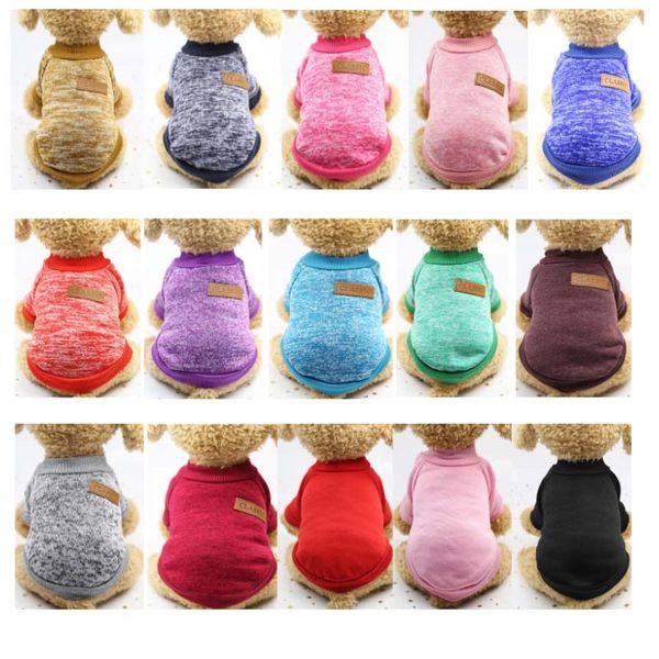 

dog clothes apparel autumn winter pet dog sweater coat clothing hoodied defensive cold puppy cat knitting dogs sweater dog shirt an1960
