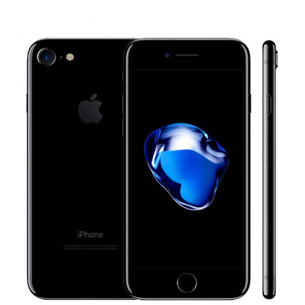 

unlocked apple iphone 7 4g lte cell phone 32/128gb/256gb ios 12.0mp camera quad-core fingerprint 12mp 1960ma