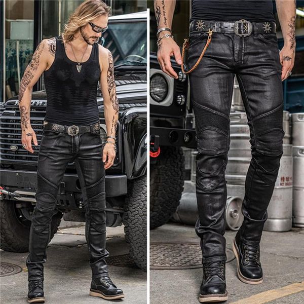 

motorcycle pants motorcycle trousers men's four seasons windproof and drop-resistant jeans coated riding pants