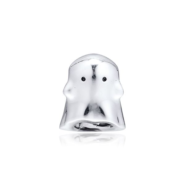 

gpy boo the ghost charms 925 original fit bracelet sterling silver charm beads for jewelry making jewellery