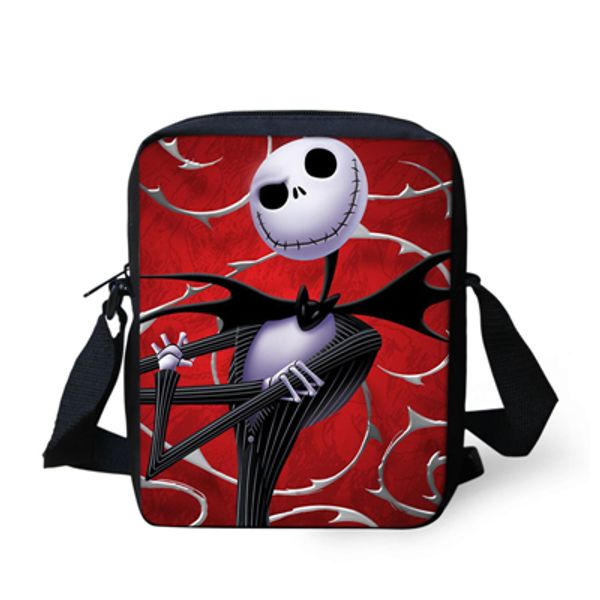 

2019 nightmare before christmas men crossbody bags messenger shoulder handbag small satchel bolsa feminina kids schoolbag mujer