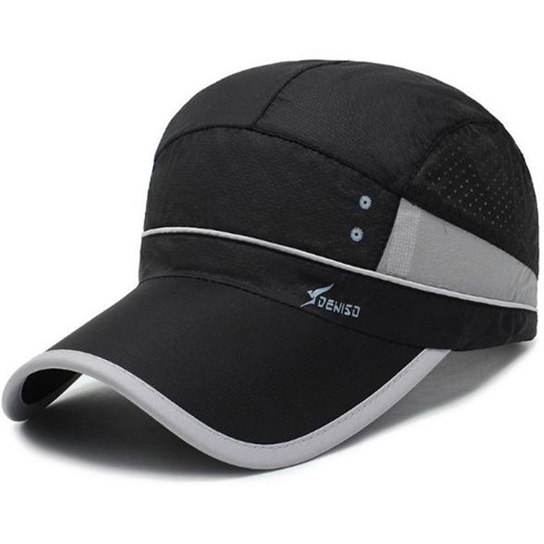 

вс hat gs004 открытый quick dry спорт cap бег альпинизм cap мужчины женщины уф-защита зонт, Black;white