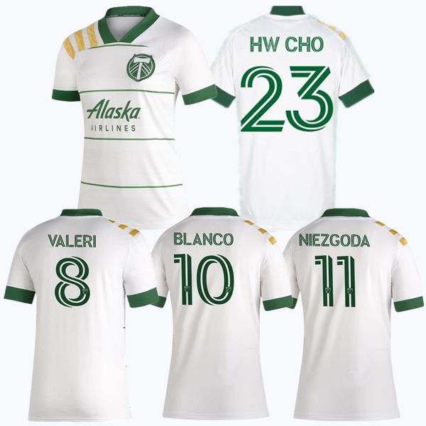

2020 2021 portland timbers home soccer jersey #8 valeri #10 blanco soccer shirt #16 valentin #21 chara футбольная форма, Black;yellow