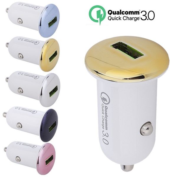 

car charger qc 3.0 3a mini usb car charger quick charge 3.0 mobile phone car-charger adapter universal for samsung android phone gps pc