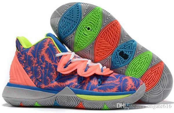 

2020 new arrival mens kyrie shoes tv pe basketball shoes 5 for 20th anniversary sponge x irving 5s v five luxury sports sneakers 02