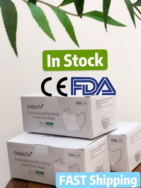 

се fda сертифицированным устранимый лицевой щиток гермошлема 3 слоев анти-пыли, номера-тканый и расплава ткань маски быстрая доставка