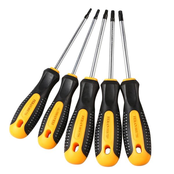 

torx screwdriver set with hole magnetic screw driver set kit repair hand tool