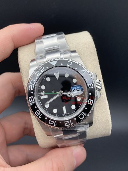 

7 style nf super factory v5 version luxury watch 40mm 116710ln 116710 pepsi gmt wristwatches 2813 movement mechanical automatic mens watches, Slivery;brown