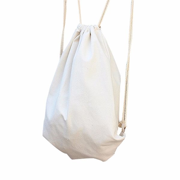 

draw string backpack women solid drawstring beam port backpack schoolbag shopping bag travel bag worek plecak sznurek #y2