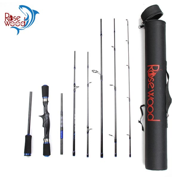 

multifunction spinning casting rod 1.8m 2.1m travel spin baitcasting rods super trout sea beach m mh hard 8 sections china