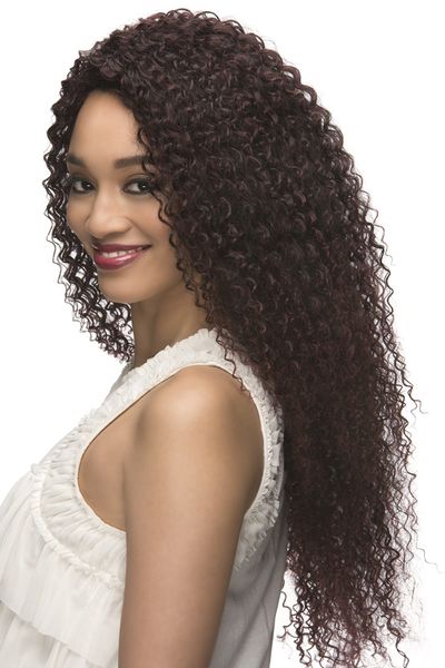 Freetress Italiano Curly Weave Deep Onda Trançando Cabelo 18inch Freetress Hair com água Weave Cabelo Sintético Extensio Pre Twist Freetress