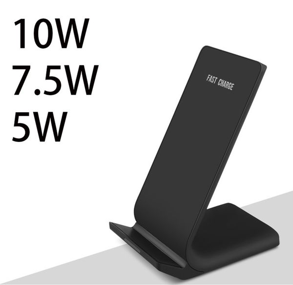 

qi wireless charger stand dock for iphone x xr xs max 8 11 samsung s8 s9 s10 edge note10 charging holder base