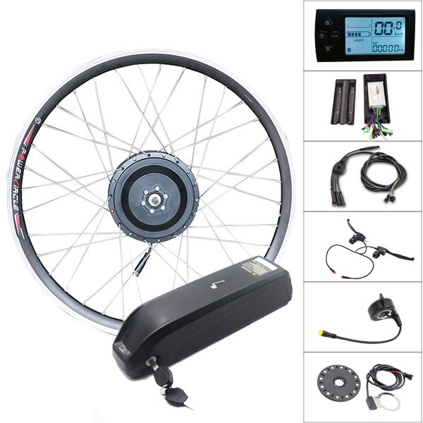 

36v 250w/350w/500w motor wheel 36v samsung ebike kit front wheel motor electric bicycle conversion kit for 20inch-700c hub