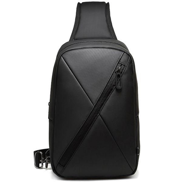 

simple travel messenger bag men's casual chest bag waterproof messenger teen shoulder