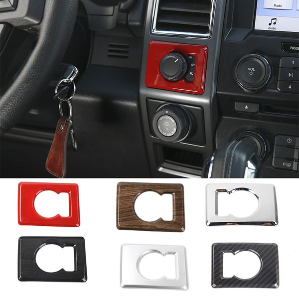 Abs Car Four Drive System Switch Trim Decoration Cover For Ford F150 2015 Car Styling Interior Accessories Cute Car Accessories Interior Cute Car