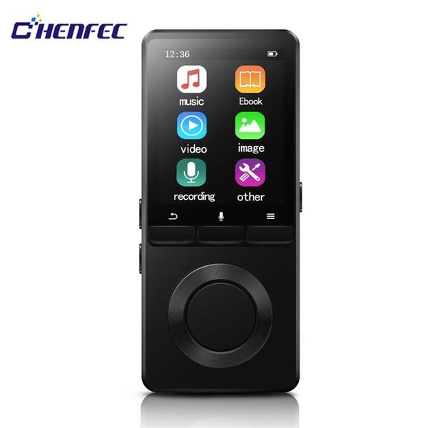 

mp3 player with speaker chenfec c2 metal sport lossless music player support fm, recorder, sd card