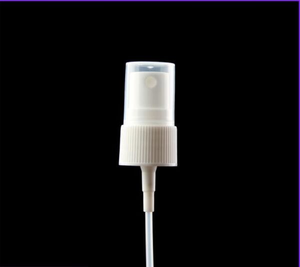 

20/410 spiral rib pp plastic perfume nozzle hand pressure toilet water small nozzle 1000pcs/lot