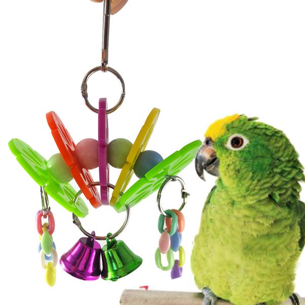 

middle and small size parrot gnaw toys the sun flower arch bridge group hair