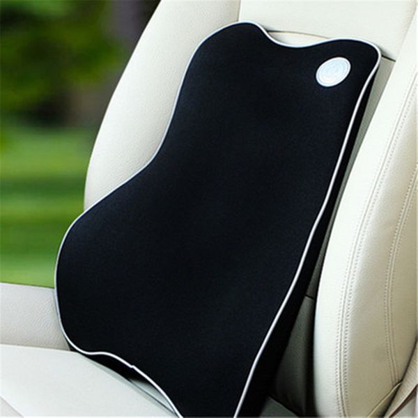

memory foam car lumber support cushion auto waist back protection pad