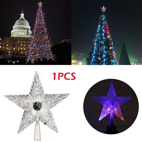 

tree pentagram luminous lamp celebration wedding tree ornaments creative led lights plastic l party supplies