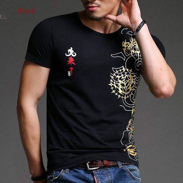 

summer latest design noble men's t shirt streets style men short sleeve brand t-shirt male t-shirt, White;black