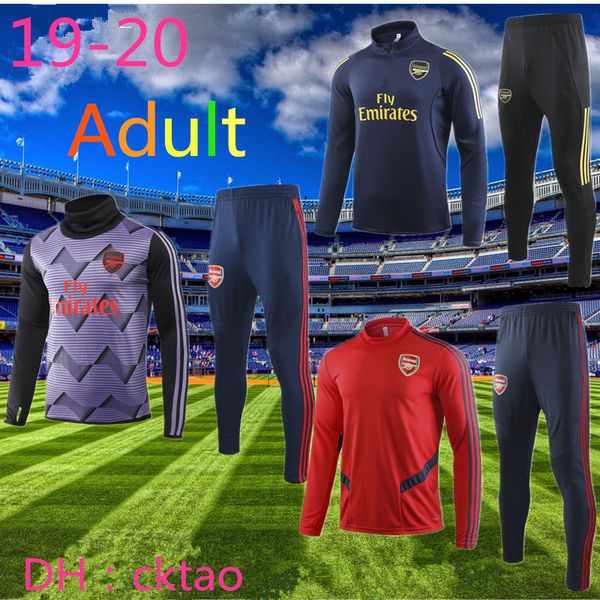 

2019 2020 arsena football turtleneck training suit willsher ramsey suarez kieran tierney leno19 20 football round neck sports training, Black