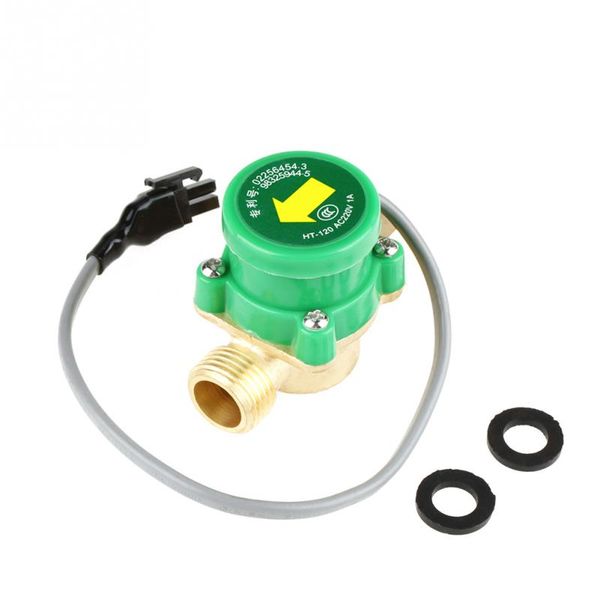 

ht-120 ac220v 0.5a g1/2-1/2 inch thread water pump flow sensor switch tools accessory wholesale